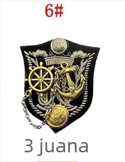 Broš-znak za uniformu – unisex stil, Princess serija, materijal plastika/smola, ugrađeni ornament, ručna izrada, mogućnost prilagodbe