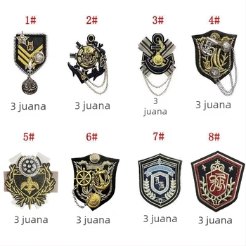 Broš-znak za uniformu – unisex stil, Princess serija, materijal plastika/smola, ugrađeni ornament, ručna izrada, mogućnost prilagodbe