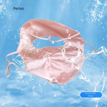 Mulberry Silk 19 Momme – maska za lice s UV zaštitom, dvostruka zaštita od sunca