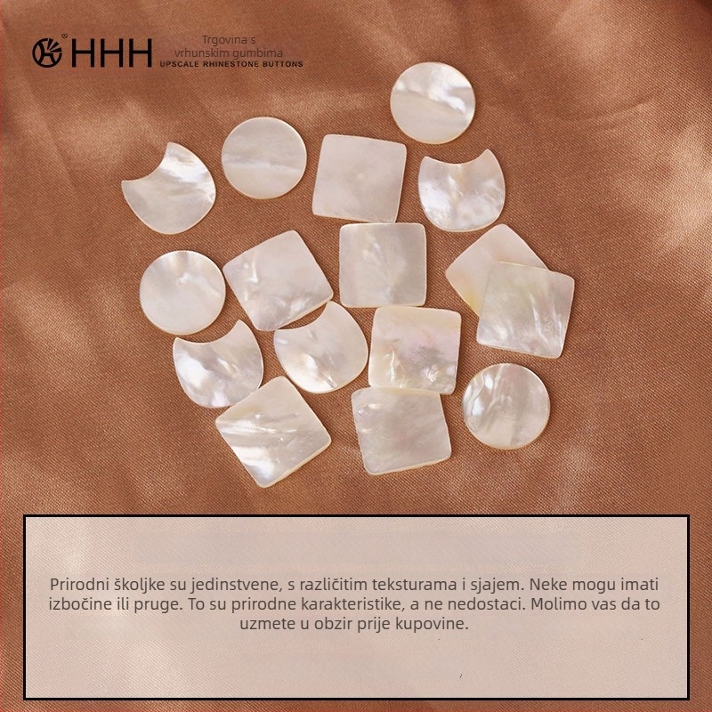 HHH FOR YOU Magnetska bezšivna kopča od prirodne školjke za odjeću – nevidljivo pričvršćivanje, fiksno, za pidžame, majice, košulje, kardigane i džempere