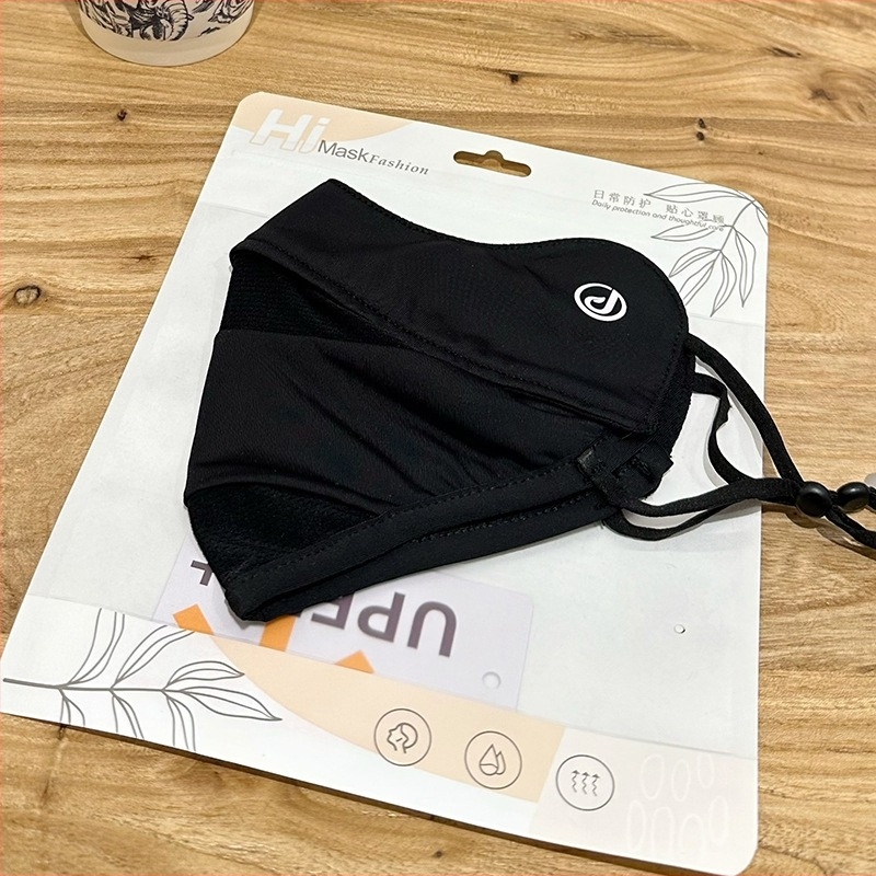Ženska prozračna maska za UV zaštitu i zaštitu od sunca, mrežasta Ice Silk tkanina, zaštita očiju