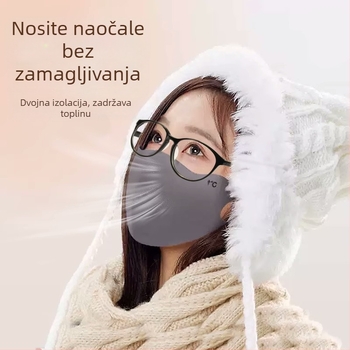 3D maska za lice, UV zaštita, anti-fog za naočale, Ice Silk hlađenje materijal, unisex