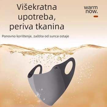 3D maska za lice, UV zaštita, anti-fog za naočale, Ice Silk hlađenje materijal, unisex