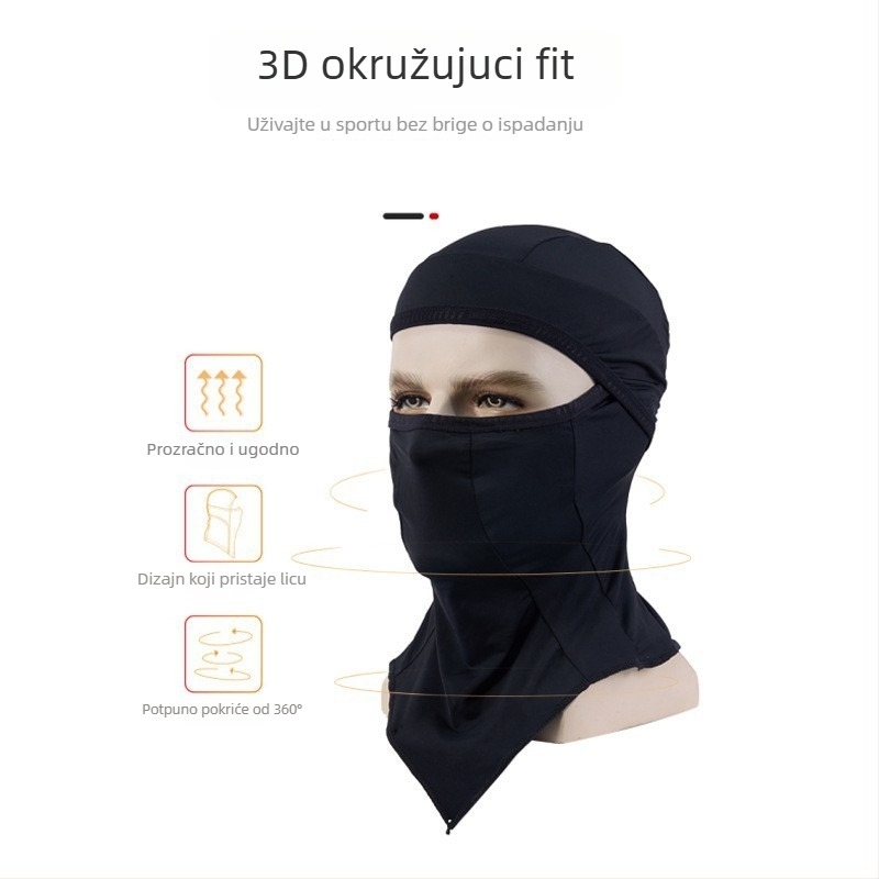 Maska za jahanje s otiskom Big Bird Eye, unisex, prilagodljivo obrađivanje, licencirana privatna marka — Leifu Movement