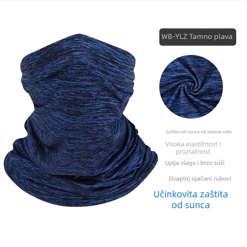Maska za biciklizam s Ice Silk materijalom, Wolfdragon, unisex, za sve dobne skupine