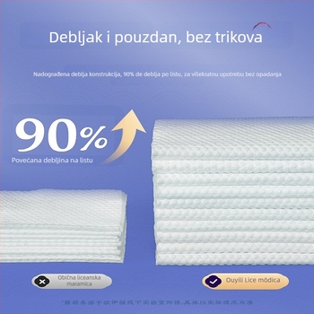 Ručnik za čišćenje lica, tip A, 100% pamuk, 600 g, mekan ručnik za kućnu upotrebu (100% pamuk • Tip A • 600 g)