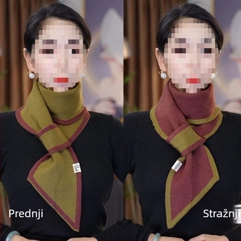 Šal za vrat - Všestrani dodatak za šal, Na skladištu, Proljeće, Izdanje ljeta 2021 (Na skladištu, Dodatak šala, Materijal: Drugo, Za proljeće, Izdanje ljeta 2021)