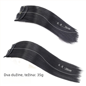 Podložak za periku za volumen, ravna kosa, žica visoke temperature, mehaničko pričvršćivanje, nije pogodno za vruće bojanje