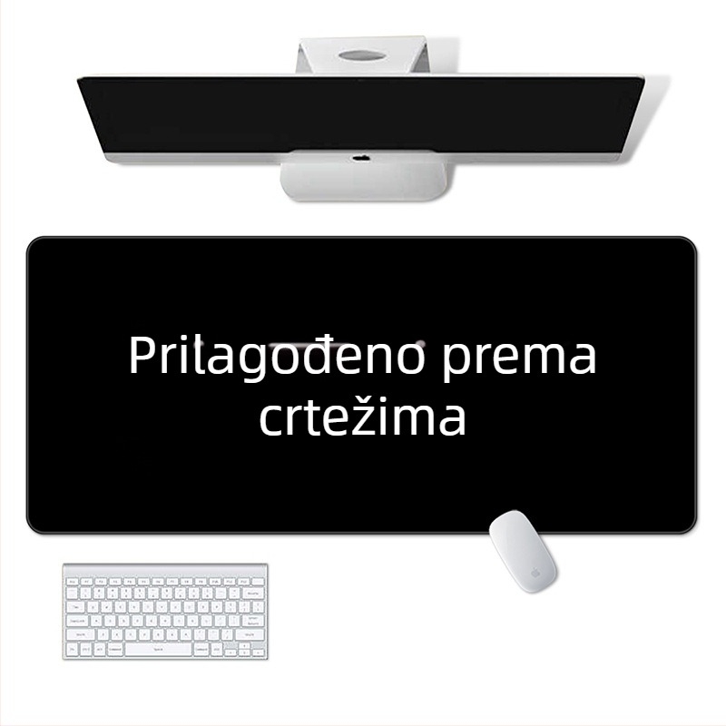Podloga za miš s kalendarom – stolna podloga, protuklizna, prirodni kaučuk, otisak toplinskim prijenosom