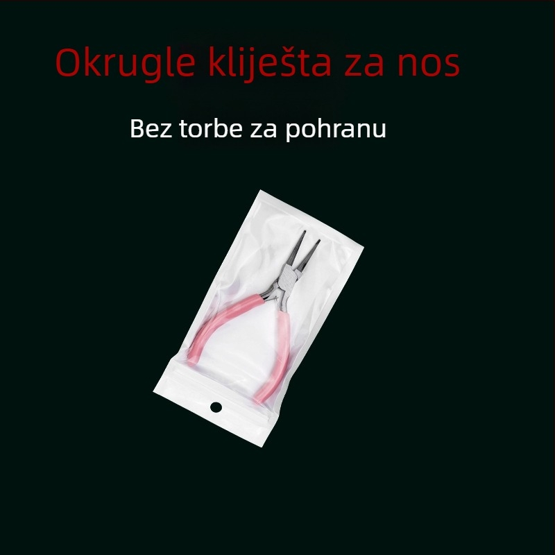 Klešta za izradu nakita za naušnice, nehrđajući čelik, obrada vezenjem, proljeće 2025