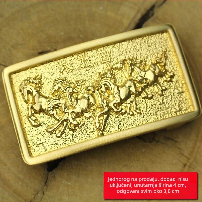 Bakrena kopča za pojas, glatka kopča, klips za pojas, kompatibilno s kožnim pojasima, zimsko izdanje 2021