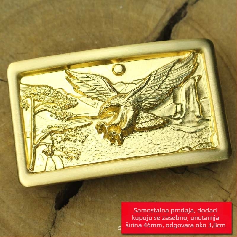 Bakrena kopča za pojas, glatka kopča, klips za pojas, kompatibilno s kožnim pojasima, zimsko izdanje 2021