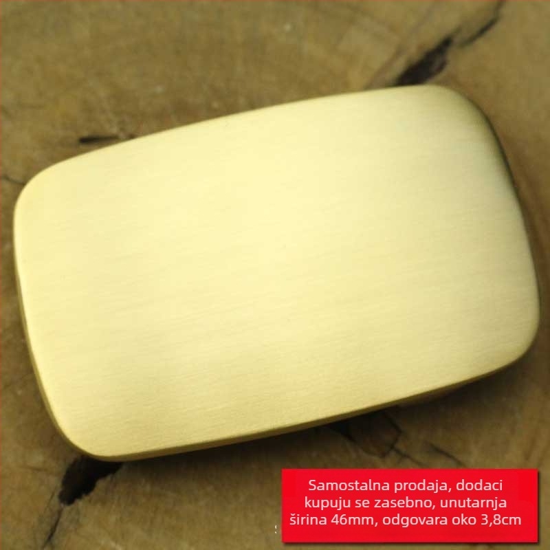 Bakrena kopča za pojas, glatka kopča, klips za pojas, kompatibilno s kožnim pojasima, zimsko izdanje 2021