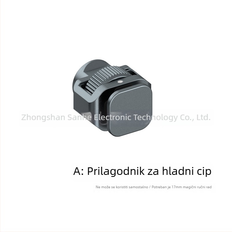 LEAPLIGHT Metalni Čarobni Držač, Proširivi, Univerzalni Stalni Držač za Pametne Telefone, Tablete i Kamere — Legura