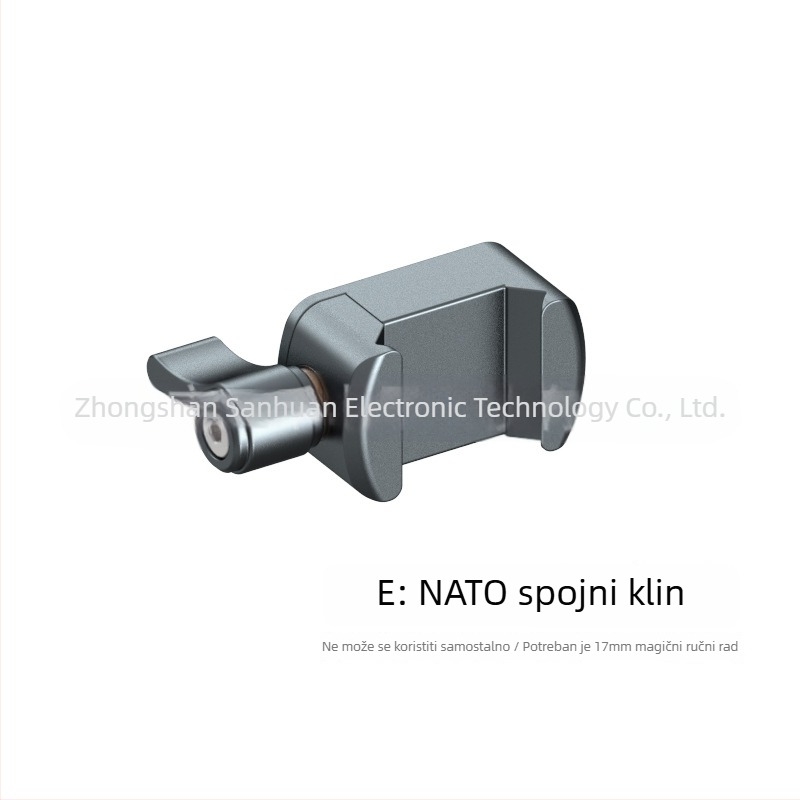 LEAPLIGHT Metalni Čarobni Držač, Proširivi, Univerzalni Stalni Držač za Pametne Telefone, Tablete i Kamere — Legura