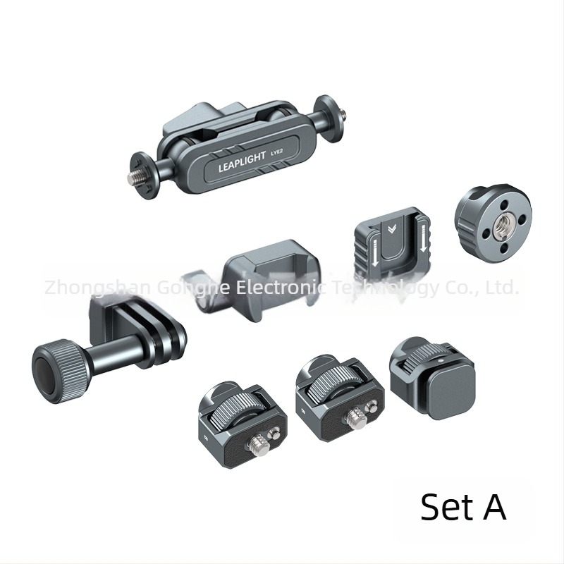 LEAPLIGHT Metalni Čarobni Držač, Proširivi, Univerzalni Stalni Držač za Pametne Telefone, Tablete i Kamere — Legura