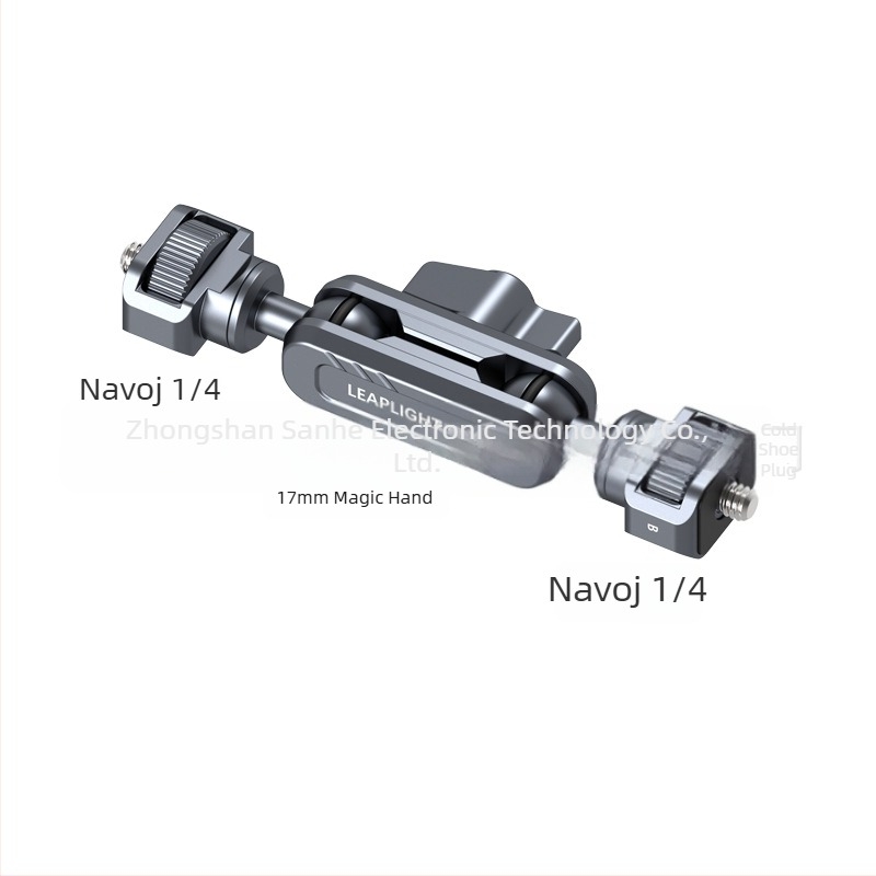 LEAPLIGHT Metalni Čarobni Držač, Proširivi, Univerzalni Stalni Držač za Pametne Telefone, Tablete i Kamere — Legura