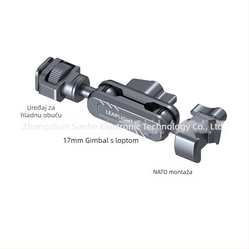 LEAPLIGHT Metalni Čarobni Držač, Proširivi, Univerzalni Stalni Držač za Pametne Telefone, Tablete i Kamere — Legura