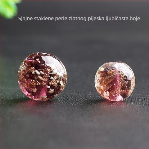 Svijetle staklene perle za DIY nakit, slobodne perle, marka Yujie colored glaze, Proljeće 2021
