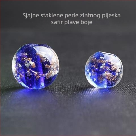 Svijetle staklene perle za DIY nakit, slobodne perle, marka Yujie colored glaze, Proljeće 2021