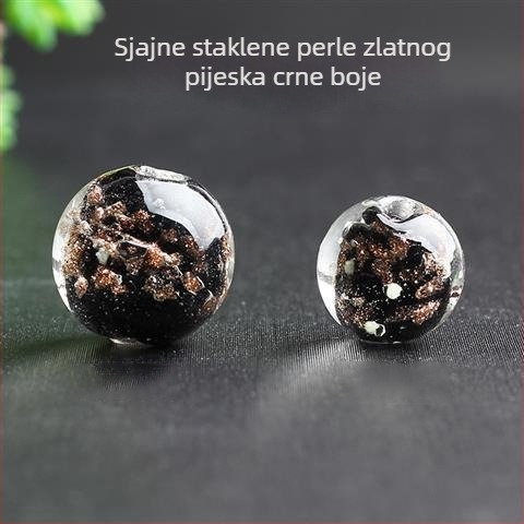 Svijetle staklene perle za DIY nakit, slobodne perle, marka Yujie colored glaze, Proljeće 2021