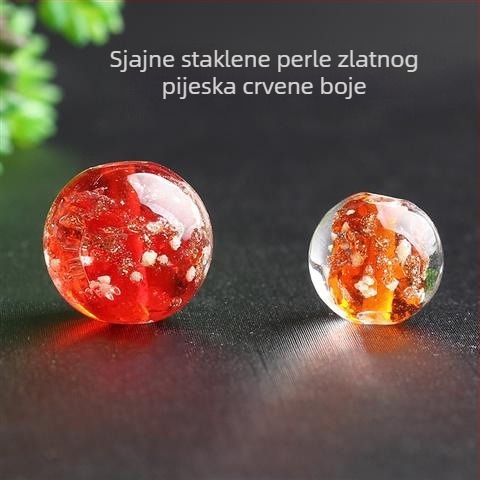 Svijetle staklene perle za DIY nakit, slobodne perle, marka Yujie colored glaze, Proljeće 2021