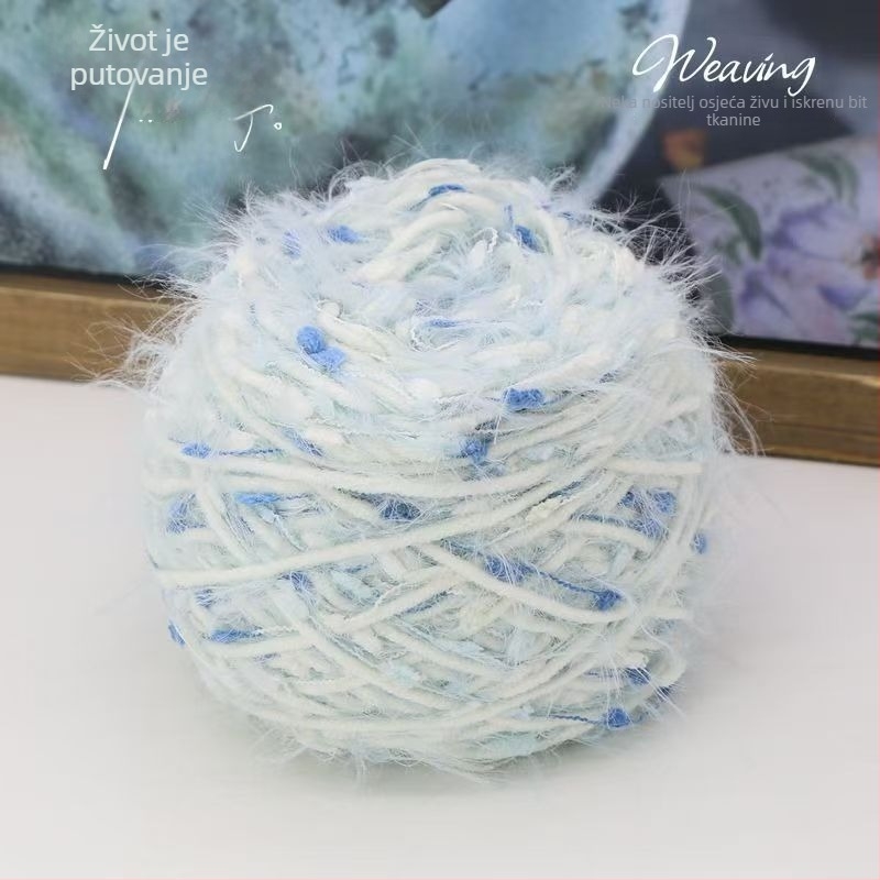 Pređa za ručno pletenje: miješana, worsted-spun, oblik pređe