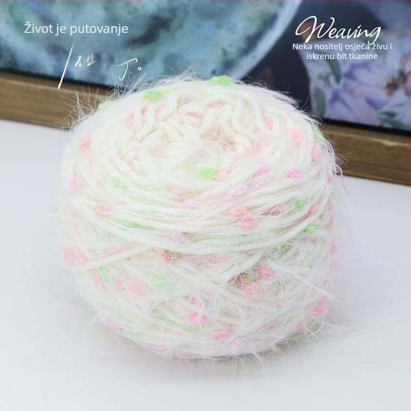 Pređa za ručno pletenje: miješana, worsted-spun, oblik pređe