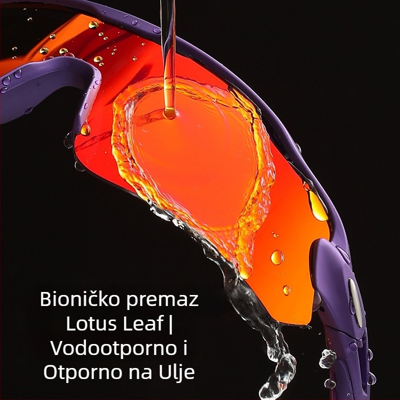 Gigula 9356 Ciklističke naočale otporne na vjetar s izmjenjivim lećama, unisex za odrasle
