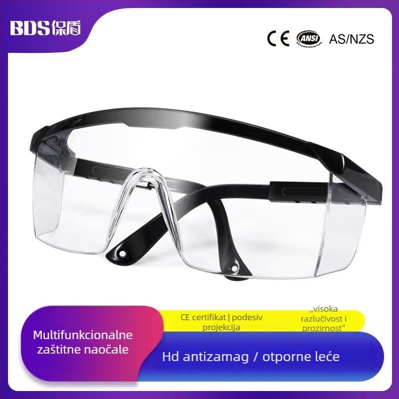 Zaštitne naočale Shield SG-60002, polikarbonat, protiv kapljica, zaštita od prašine