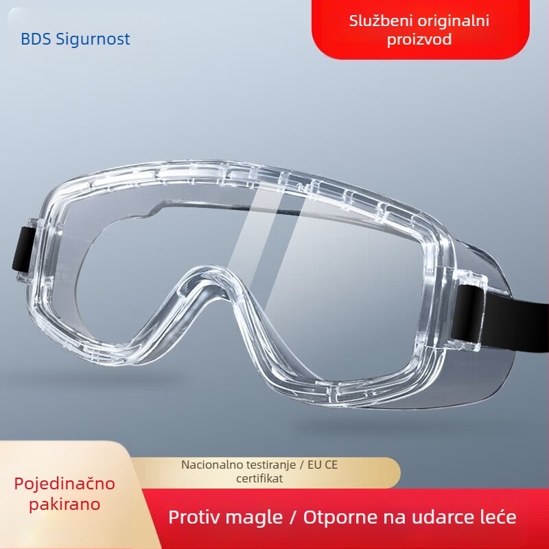 Zaštitne naočale Shield SG-60002, polikarbonat, protiv kapljica, zaštita od prašine