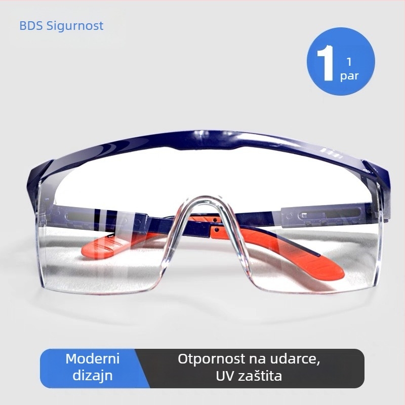 Zaštitne naočale Shield SG-60002, polikarbonat, protiv kapljica, zaštita od prašine