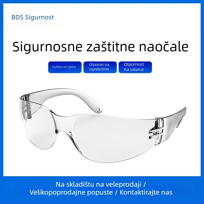 Zaštitne naočale Shield SG-60002, polikarbonat, protiv kapljica, zaštita od prašine