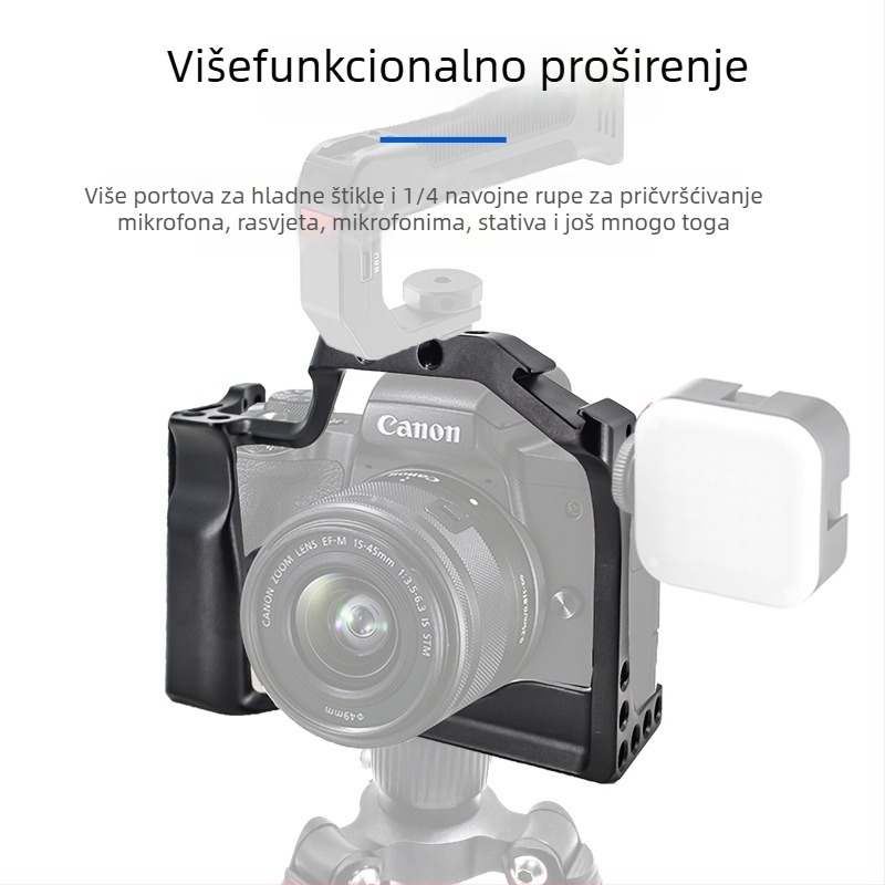 Kamera kavez od aluminijskog legura za DSLR/Mirrorless s pločom brzog oslobađanja, maksimalno opterećenje 5 kg (Eagle Scene)