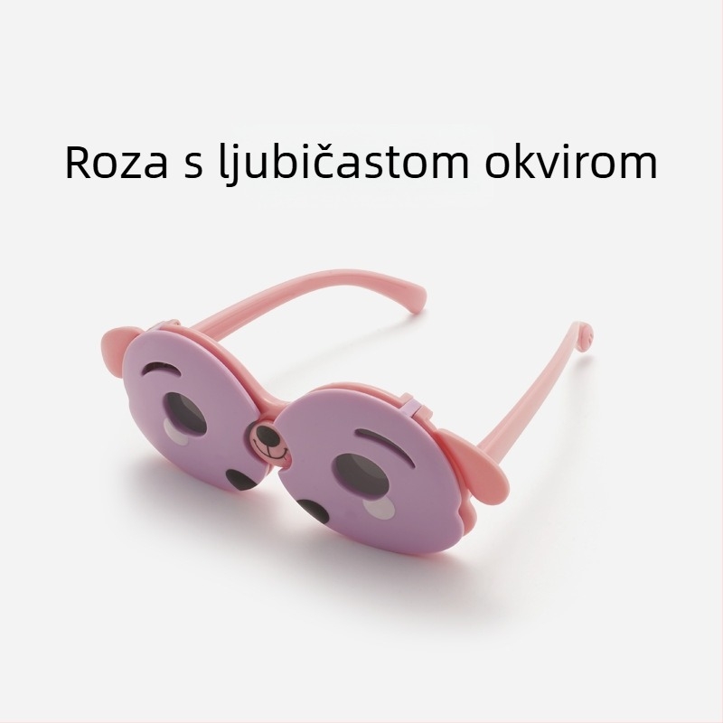 Dječje polarizirane sunčane naočale, puni okvir, TAC leće, TPEE okvir, UV385
