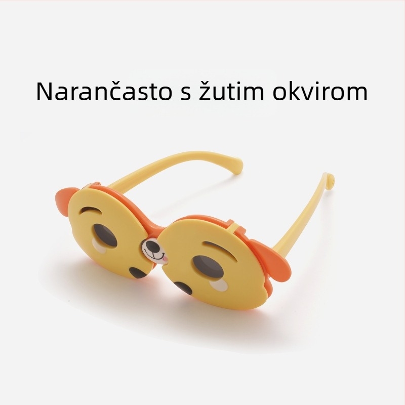 Dječje polarizirane sunčane naočale, puni okvir, TAC leće, TPEE okvir, UV385