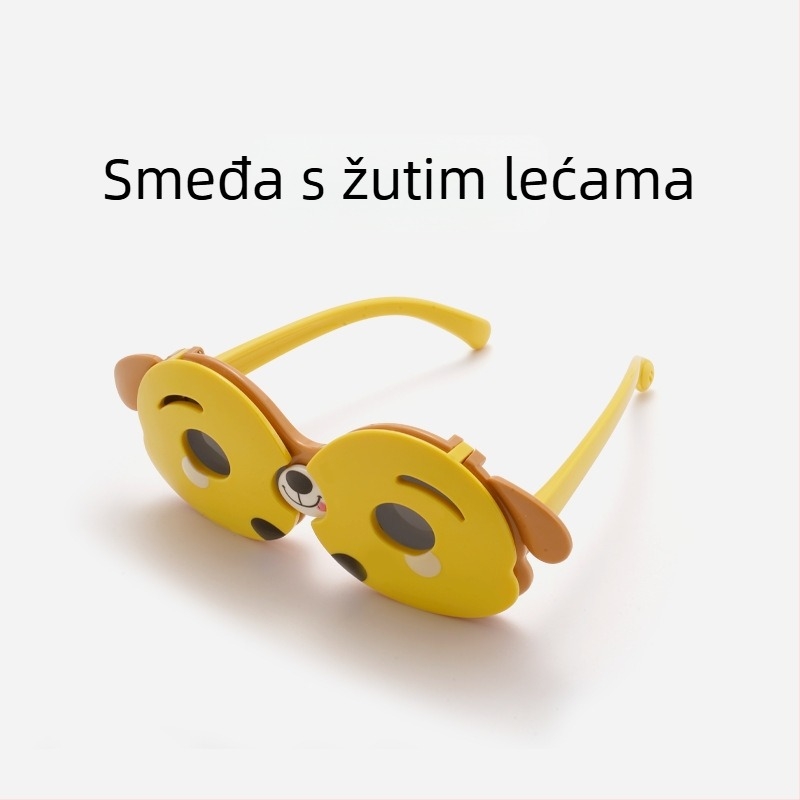 Dječje polarizirane sunčane naočale, puni okvir, TAC leće, TPEE okvir, UV385