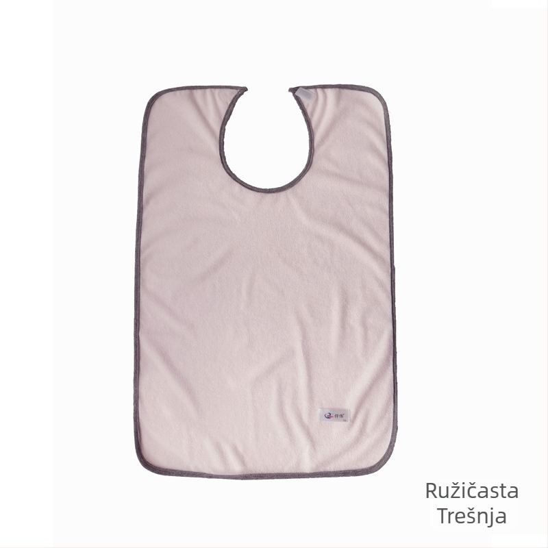 Odrasli bib, bambus vlakna, vodootporan i protiv curenja, lako se čisti, unisex
