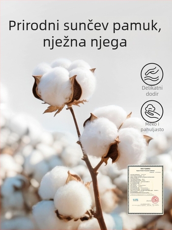 Baveta za bebe od 100% pamuka, upija i brzo suši, antibakterijska 10a, za dojenčad i djecu do 6 godina