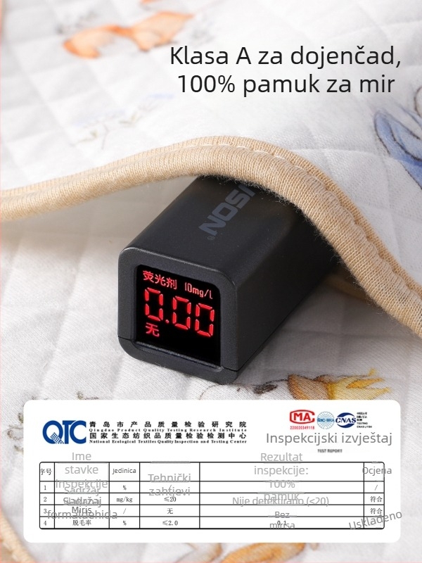 Baveta za bebe od 100% pamuka, upija i brzo suši, antibakterijska 10a, za dojenčad i djecu do 6 godina