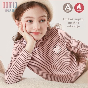 Dječje dugo rukave pamučne majice za djevojčice, 95% pamuk, za dobne skupine 3–8 i 8+, proljeće i jesen, sigurnosna razina A