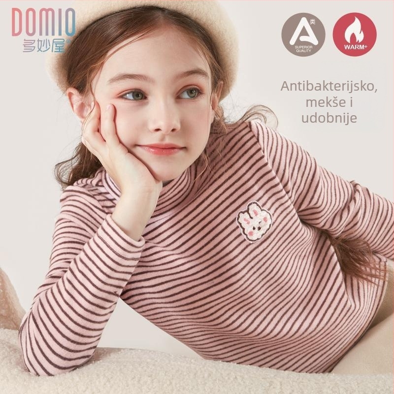 Dječje dugo rukave pamučne majice za djevojčice, 95% pamuk, za dobne skupine 3–8 i 8+, proljeće i jesen, sigurnosna razina A