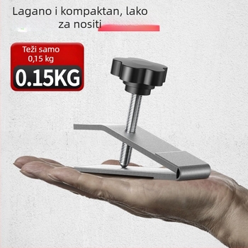 Alat za podešavanje visine pločica od nehrđajućeg čelika — uređaj za postavljanje pločica, Locator standard, 100-dijelni set