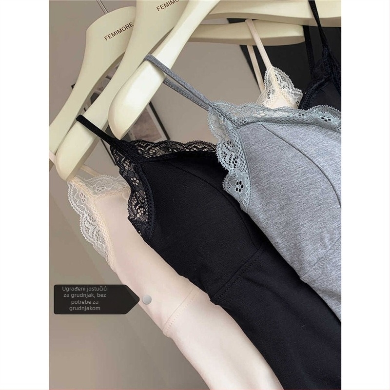 Modalna noćna haljina bez rukava, V izrez, kratka suknja, uski kroj