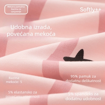 Ženska duga noćna haljina od pamuka, kardigan stil, duge rukave, V-rez, dugački kroj, pogodno za proljeće i jesen