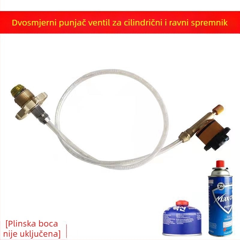 Napuhavajući ventil za plinsku bocu s zaštitom od tlaka i bridni adapter za spajanje na cjevovod; Marka: Gai jiuzhou; Kategorija: 1390