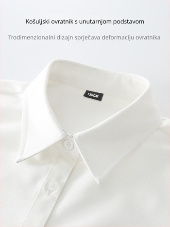 Dječja majica s kratkim rukavima, korejski stil, okrugli ovratnik, 100% pamuk, uzorci: pruge, karo, jednobojna, slova