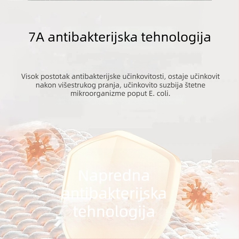 Košulja od vune i modalnog materijala, antibakterijska i uklanjanje aldehida, duge rukave, kvadratni ovratnik, bez peglanja.