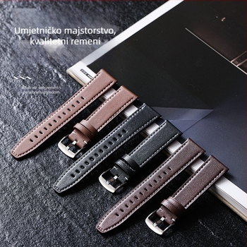 Kožni remen od umjetne kože za Apple Watch i Huawei GT5 | Umjetna koža | Kompatibilan sa S10
