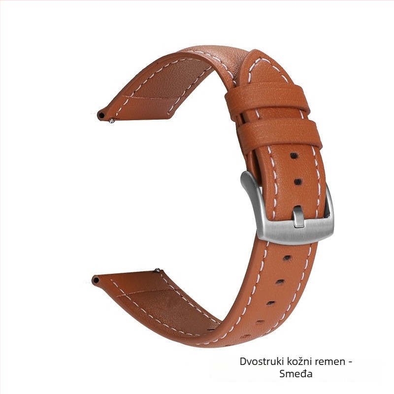 Kožni remen od umjetne kože za Apple Watch i Huawei GT5 | Umjetna koža | Kompatibilan sa S10